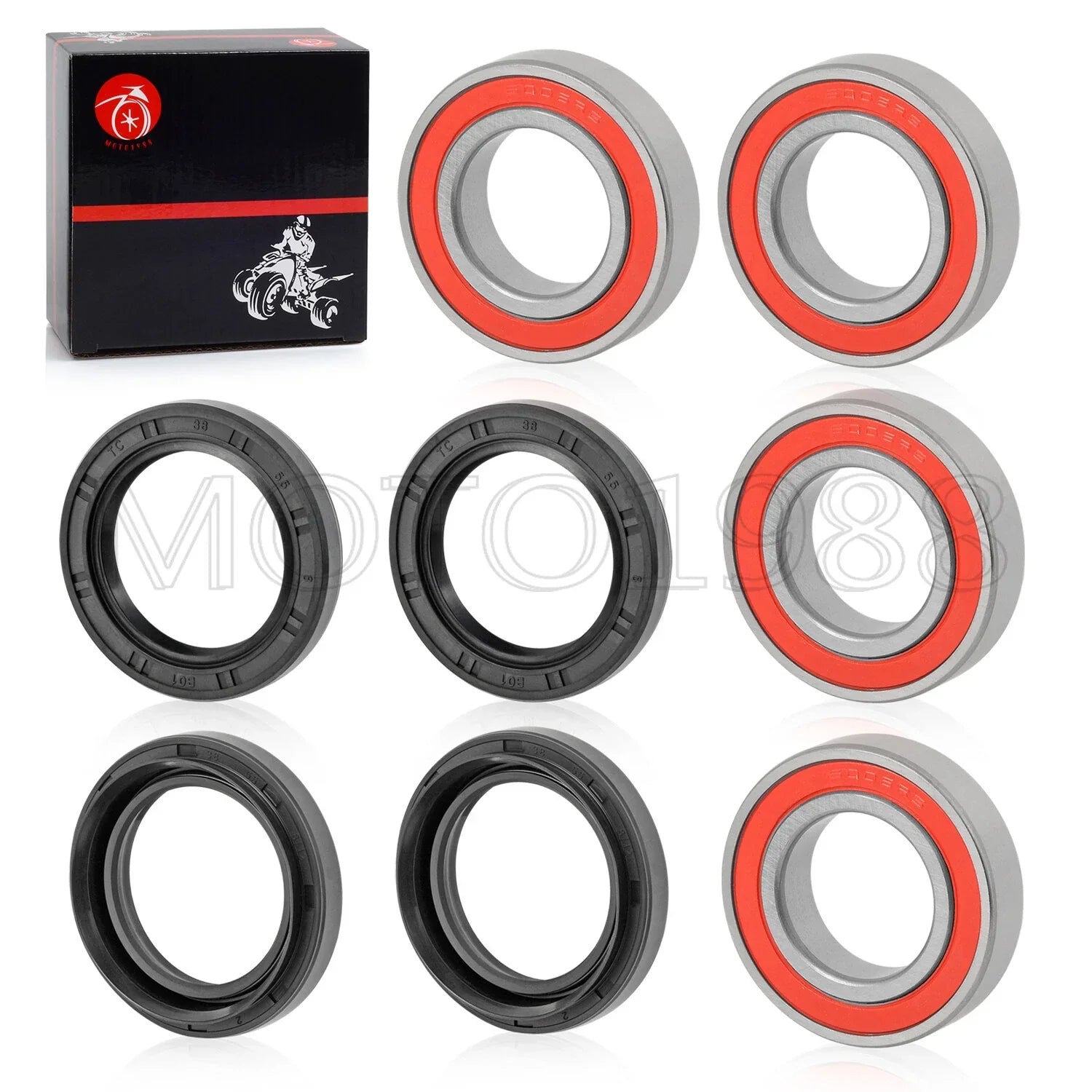 Front Wheel Bearing Seal Kits for Yamaha Big Bear 350/400