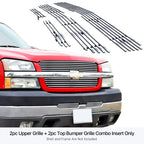 Stainless Billet Grille Combo for Silverado 1500/2500/3500 (2003-2005)