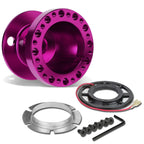 Purple Aluminum Steering Wheel Hub Adaptor for Honda Civic EG/Integra DC2 (1992–1995)
