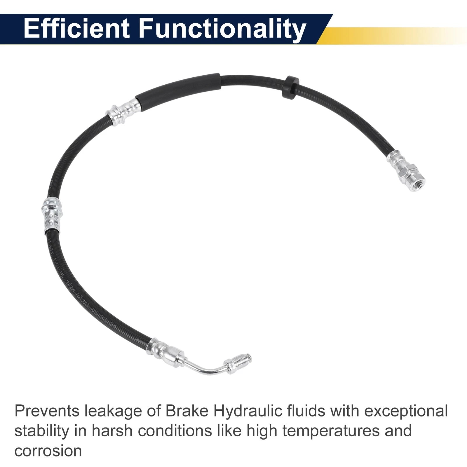 Front Right Brake Hose for Audi A4 (2017–2024) No. 8W0611708G