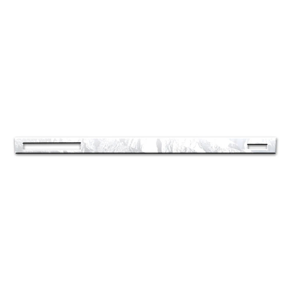 Diamond Grade 4 1/2" Tailgate Trim w/"SIERRA"/"SLE" Cutouts for 14-18 GMC Sierra