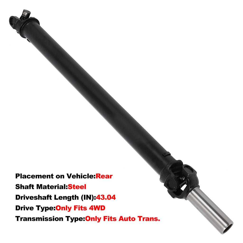 Rear Driveshaft for Chevrolet Blazer, GMC Yukon (1992–1997)