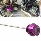 Purple Oil Temperature Dipstick for Harley Tri Glide Ultra Classic (2017-2023)