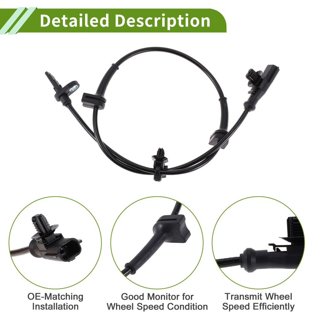ABS Wheel Speed Sensor 8V512C204CA for Ford Fiesta Mk6 (2008–2017)