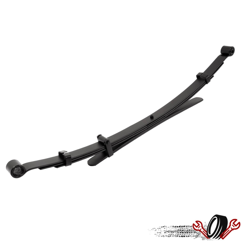 Rear Leaf Spring for Nissan Frontier 4WD Crew Cab (2005–2018) Black Steel
