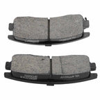 Set of 2 Rear Disc Brake Rotors & Ceramic Pads for Chevy Impala (2000–2005)