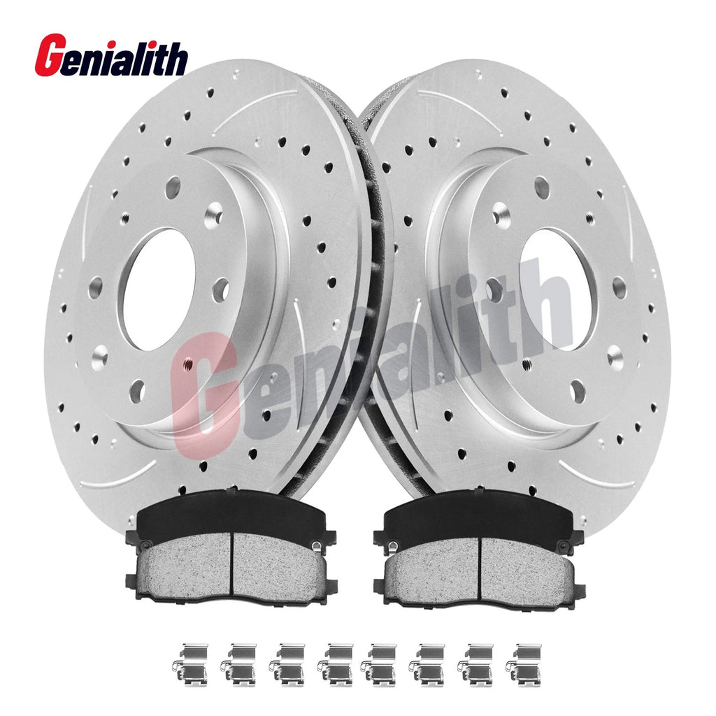 Front Rotors Brake Pads for Grand Caravan Journey Pacifica Town & Country (2008–2020)