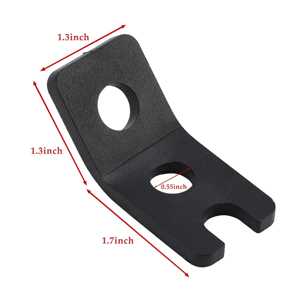 Rear Backup LED Whip Flag Light Pod Mount Brackets for Polaris RZR XP 1000 (2014–2023)