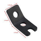 Rear Backup LED Whip Flag Light Pod Mount Brackets for Polaris RZR XP 1000 (2014–2023)