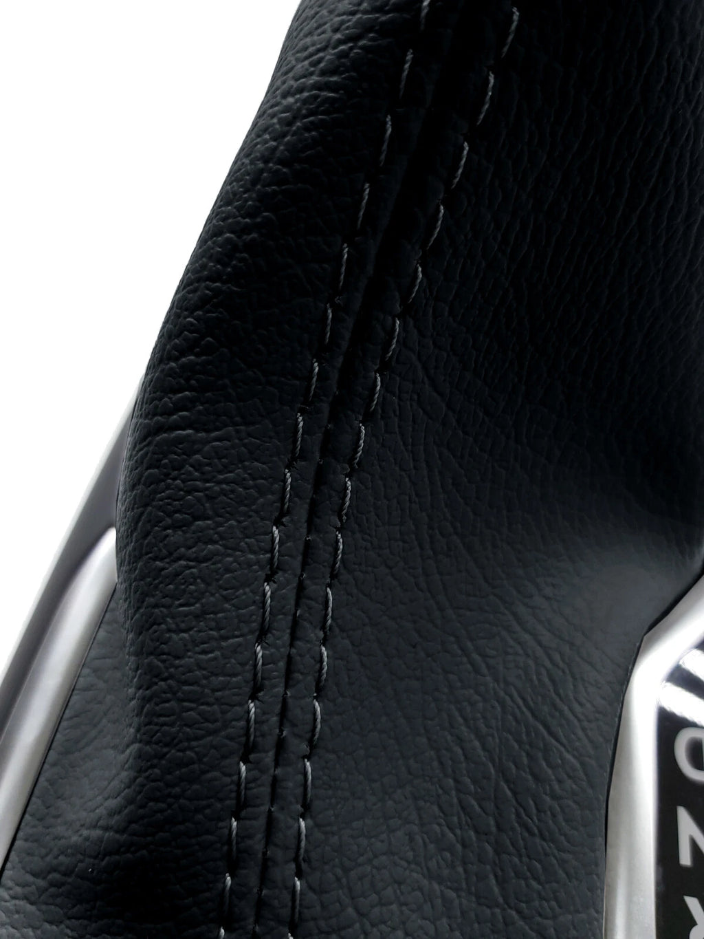 Shift Boot Cover for Jeep Wrangler (2018–2020) Black PVC Leather