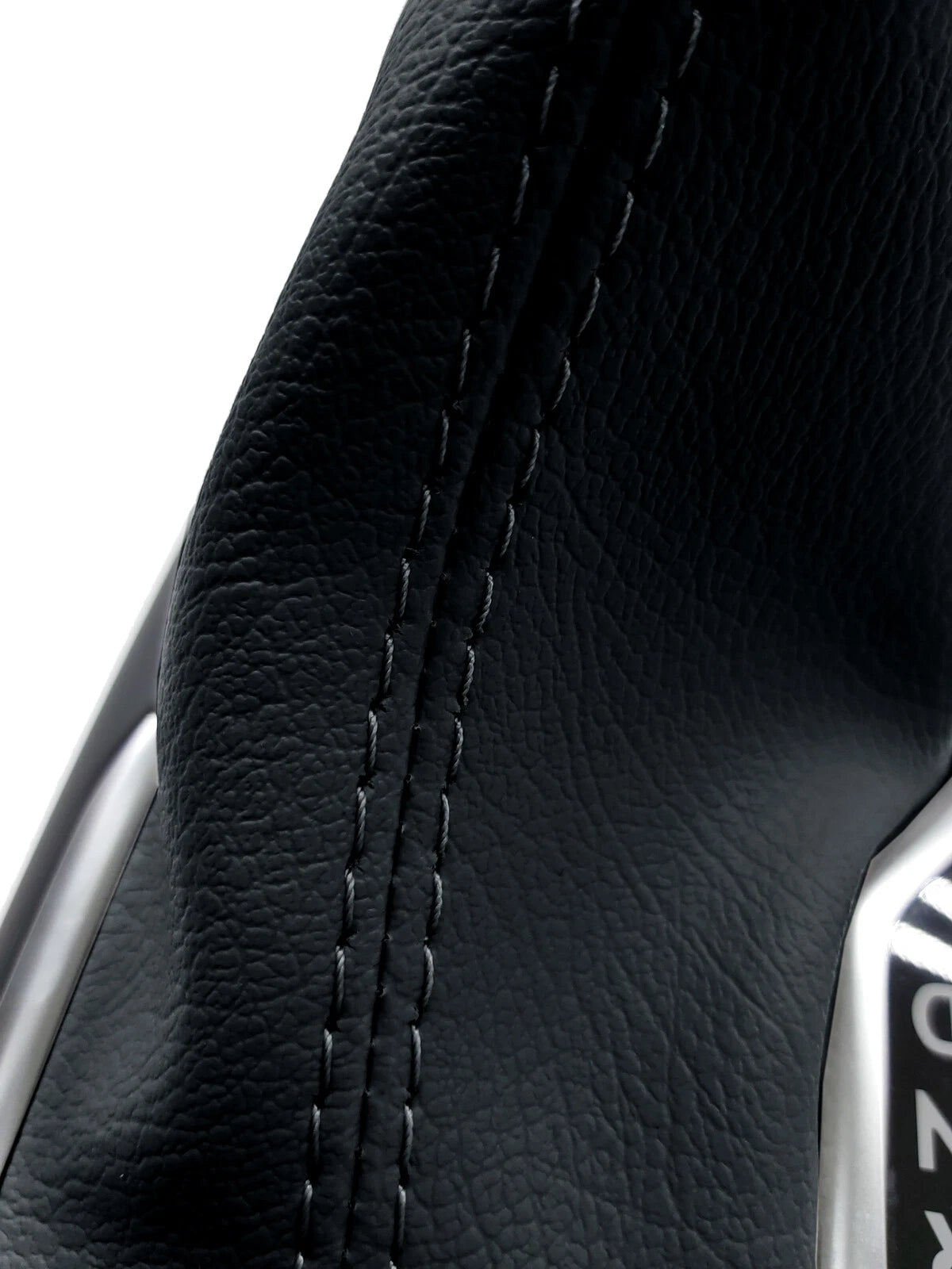 Shift Boot Cover for Jeep Wrangler (2018–2020) Black PVC Leather