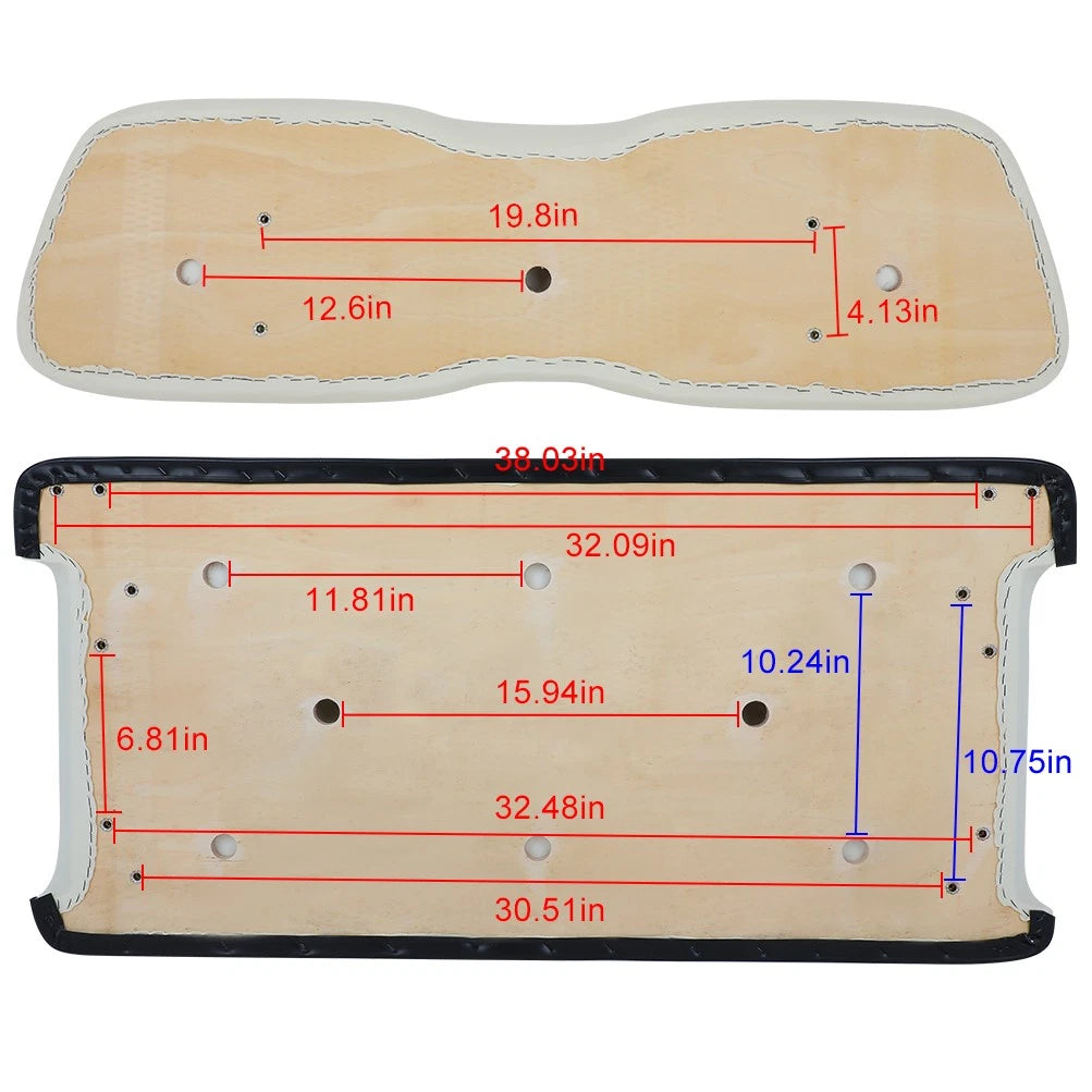 Front Cushion Set for Club Car DS Golf Cart