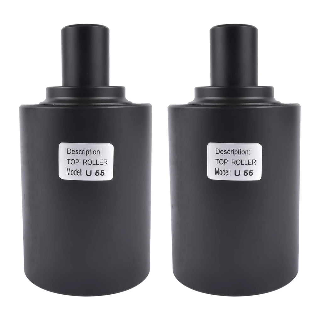 Set of 2 Carrier Roller Top Rollers for Kubota KX161-3 (2005–2015)