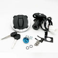 Ignition Switch Gas Cap Seat Lock Set with 2X Keys for Kawasaki Z400 (2019–2022)