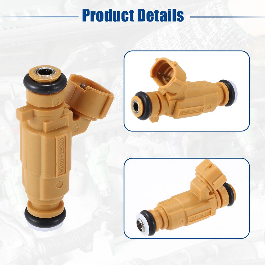Set of 4 Fuel Injector Nozzles 35310-2B020 for Kia Rio III UB (2011–2018)