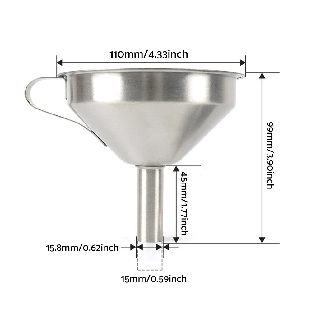Stainless Steel Filter Funnel for 3D Printer UV Resin