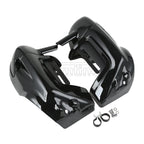 Lower Vented Leg Fairings Black for Harley Touring Street Glide (1983-2013)