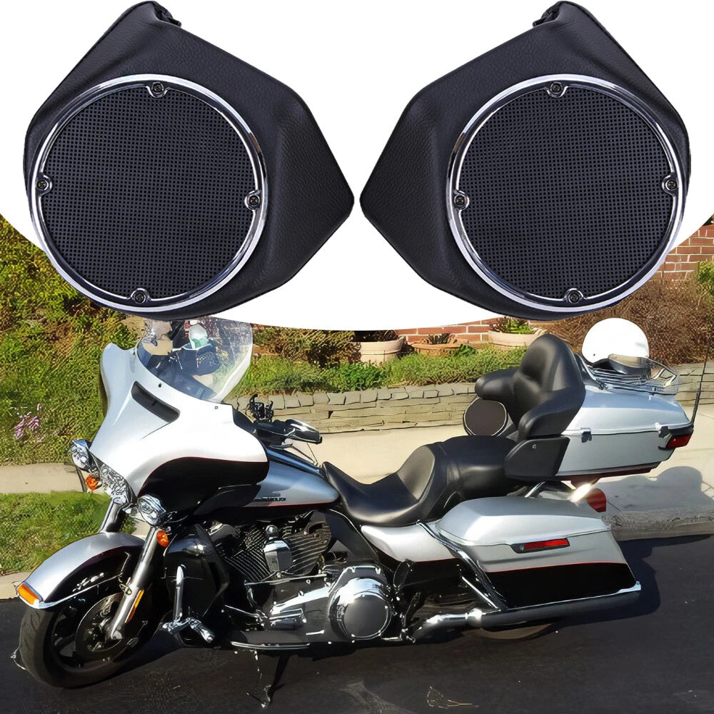 Pair 6.5" Speaker Pods for Harley Touring Glide (2014–2021)