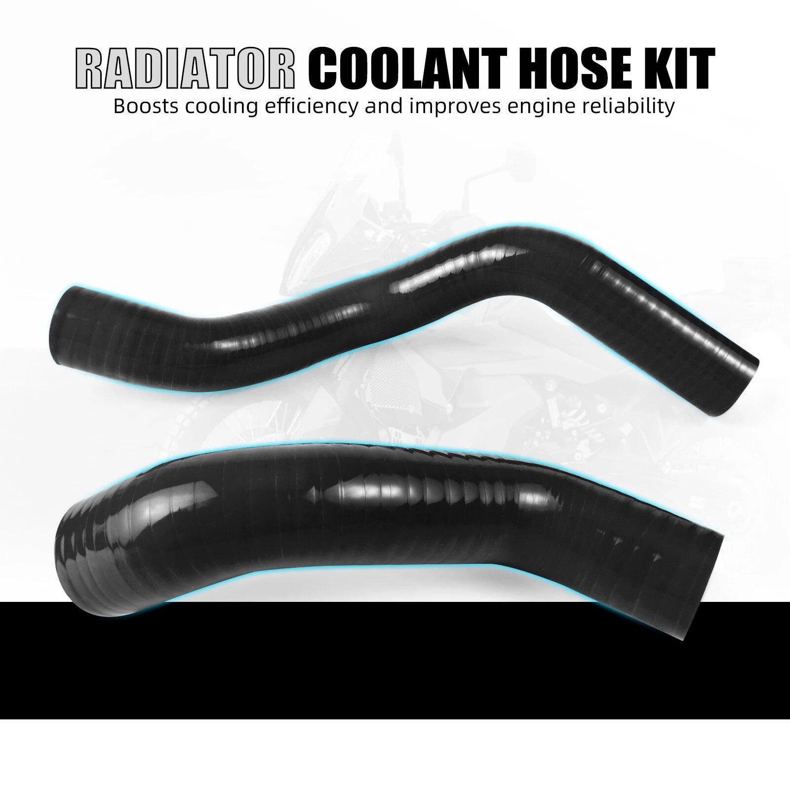 Silicone Radiator Coolant Hose for KTM 790/890 Adventure/R/Rally (2019–2025)