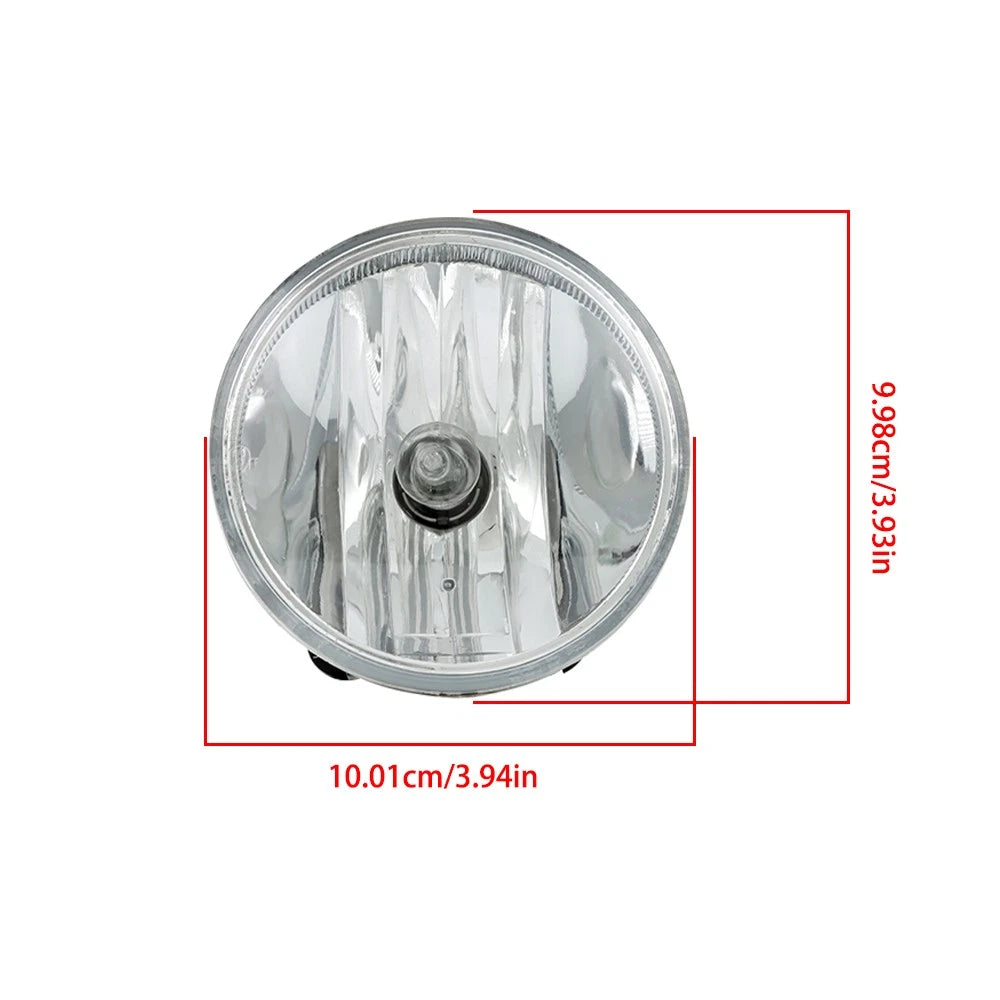 Fog Lights Set for Chevy Traverse (2018â2021) with Bezel, Harness, Switch, Relay