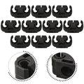 Brake Line Clip / 40 Pieces Brake Line Holder Black for Vehicles