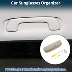 Sunglasses Case for Toyota RAV4 (2019–2023) Eyeglasses Holder ABS Beige