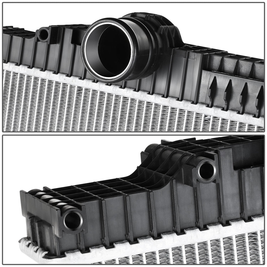 2-Row Aluminum Core Cooling Radiator for Kenworth W900/T660/T880 (2008–2015)