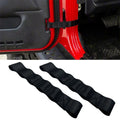 2Pcs Door Check Straps for Jeep Wrangler TJ JK JKU JL JLU (1995–2021)