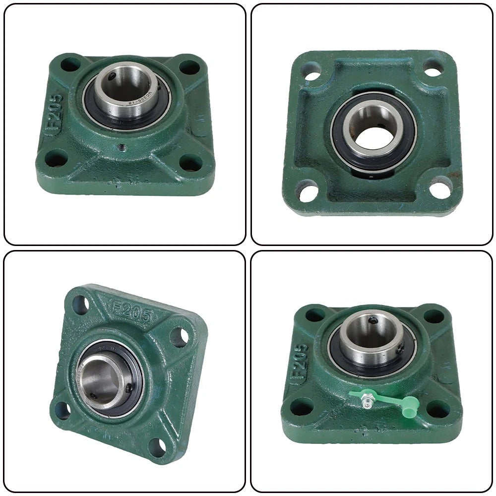 Set of 4 UCF205-16 Pillow Block Bearings for (1" Bore)