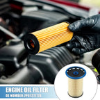 Engine Oil Filter No.7P6127177A with O Ring for Volkswagen Touareg (2004–2010)