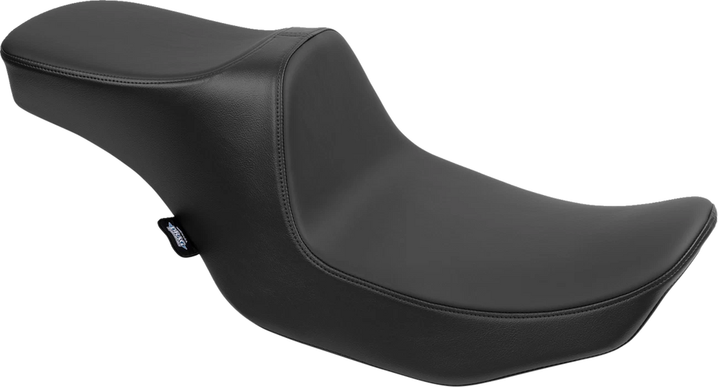 Predator III 2-Up Seat for Harley FLT/FLH (Smooth Solar Leather)