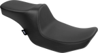 Predator III 2-Up Seat for Harley FLT/FLH (Smooth Solar Leather)