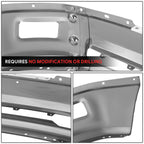 Steel Front Bumper Face Bar w/ Fog Light Holes for Dodge Ram 1500 (2009–2012)