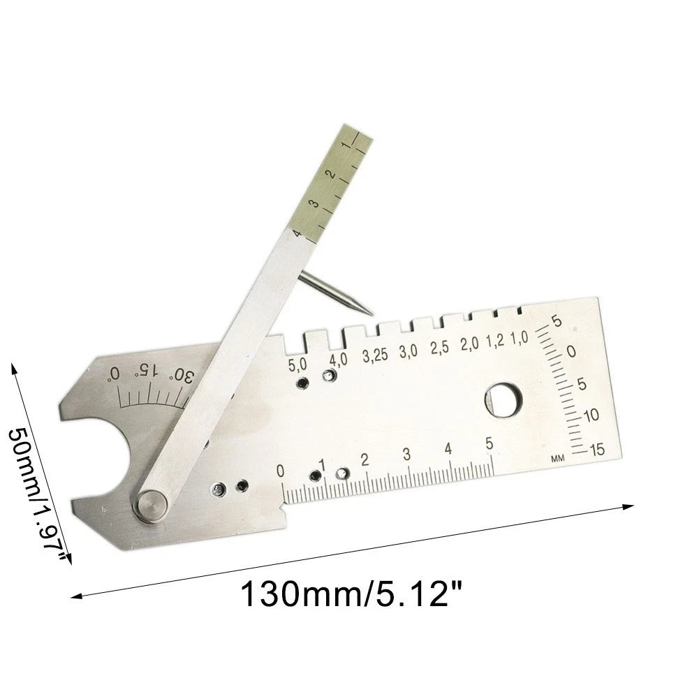 Welding Gauge for Precise Measurement of Joint Defects and Bevel Angles