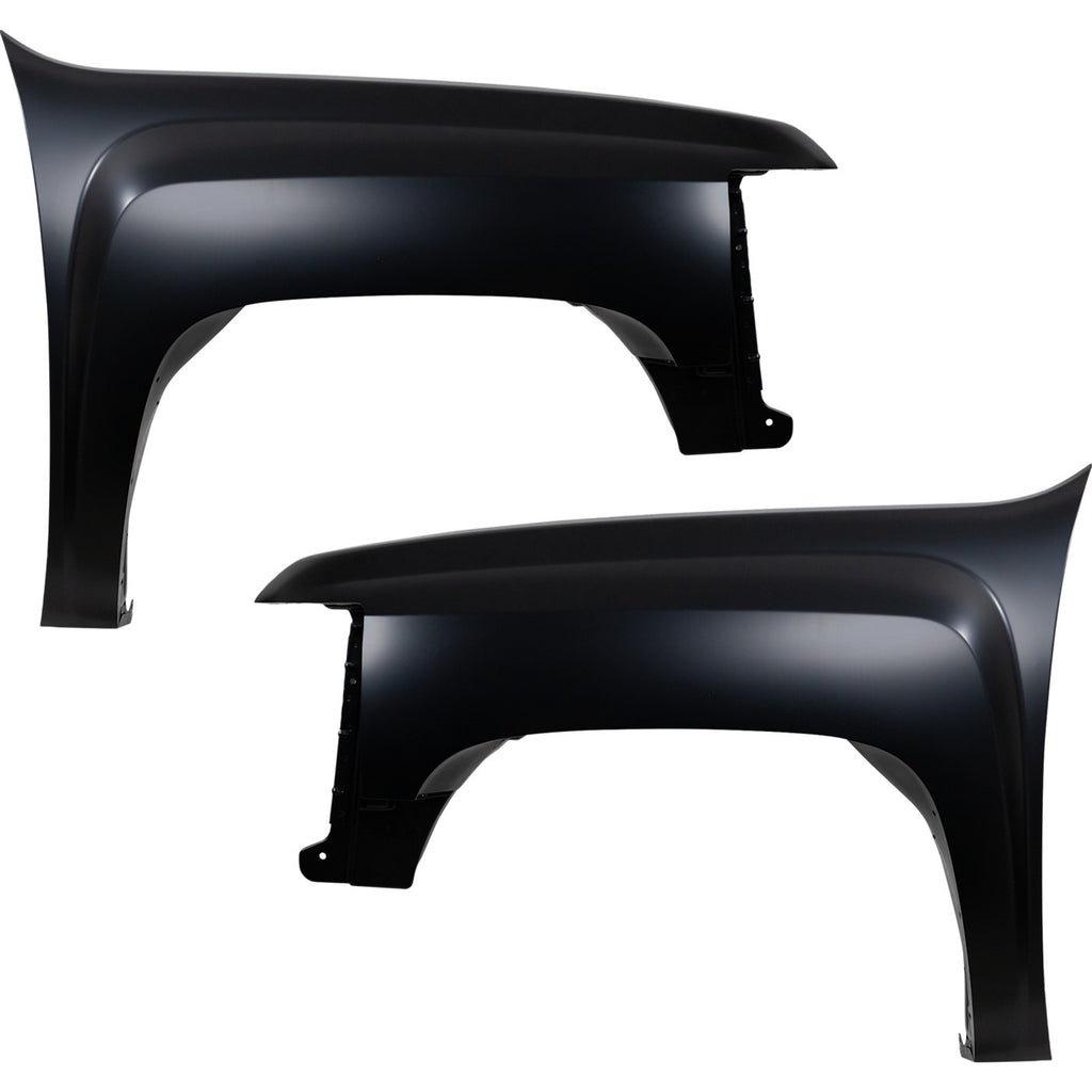 Fender for Chevrolet Silverado 1500 (2007–2013) Front Driver & Passenger Side