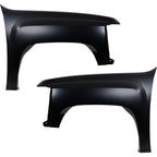 Fender for Chevrolet Silverado 1500 (2007–2013) Front Driver & Passenger Side