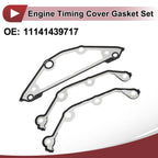 Engine Timing Cover Gasket Set for BMW 545i (2005–2006)