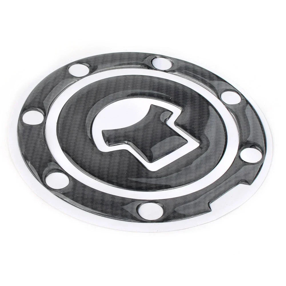 Gas Tank Fuel Cap Cover for 2003+ CBR 1000RR 600RR Carbon Fiber Look