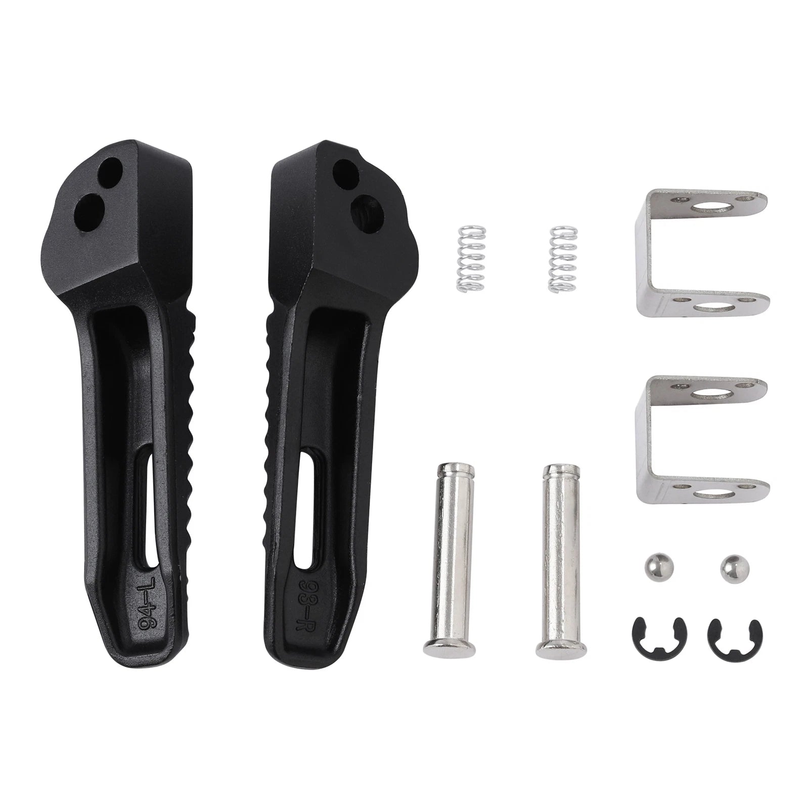 Rear Passenger Foot Pegs for BMW M1000RR (2021–2022) S1000RR (2009–2023)