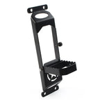 Black Door Hinged Step Pedals Foot Pegs for Jeep Wrangler (2007-2023)