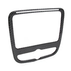 Black Center Console CD Panel Cover Trim for Chevrolet Equinox (2017–2022)