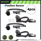 Set of 4 Crankshaft Position Sensors for Jeep Cherokee (56027866AC, PC308)