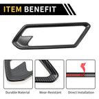 Interior Door Handle Bezel Cover for Chevy Colorado (2023–2024) Carbon Fiber