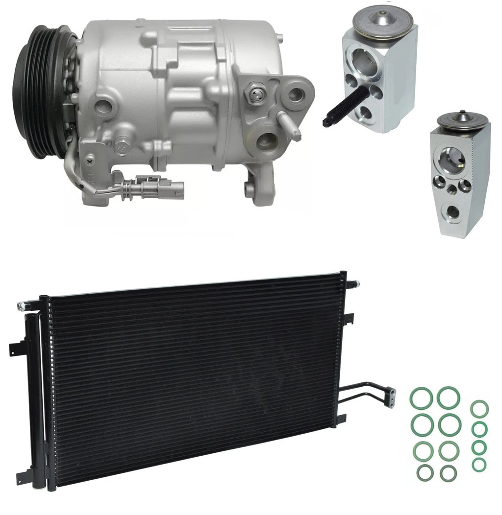 A/C Compressor Kit With Condenser for Chevy Tahoe 5.3L 6.2L (2018)