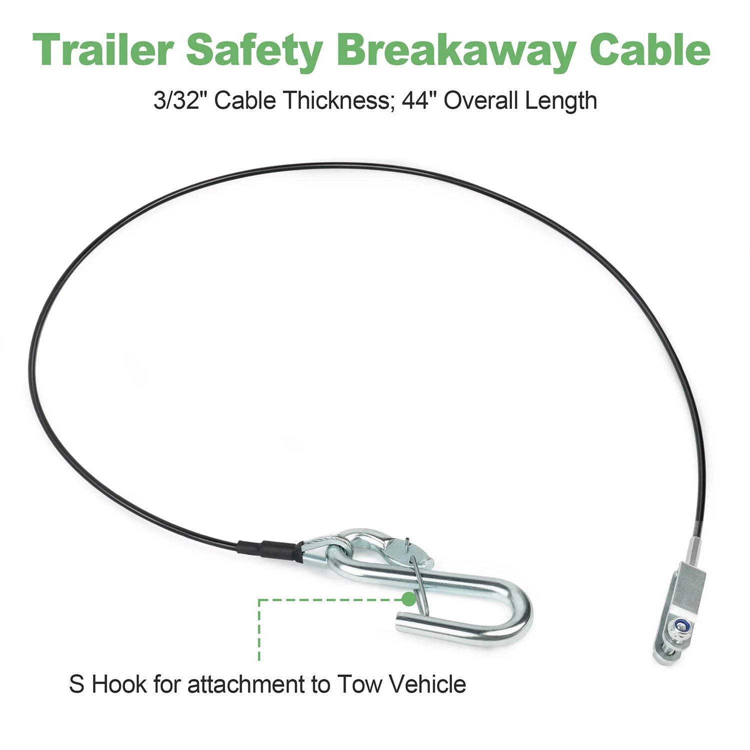 Hydraulic Surge Actuator Breakaway Cable for DA10 DA16 DA20 DA91