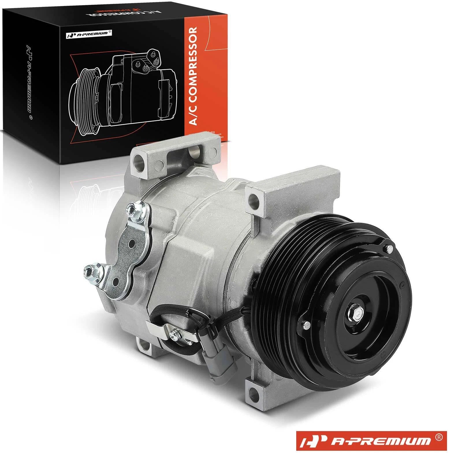 A/C Compressor with Clutch for Chevrolet Express 1500 2500 (2003â2023)