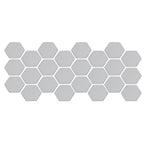 24Pcs 3D Mirror Hexagon Wall Stickers for Room Decor DIY Kit