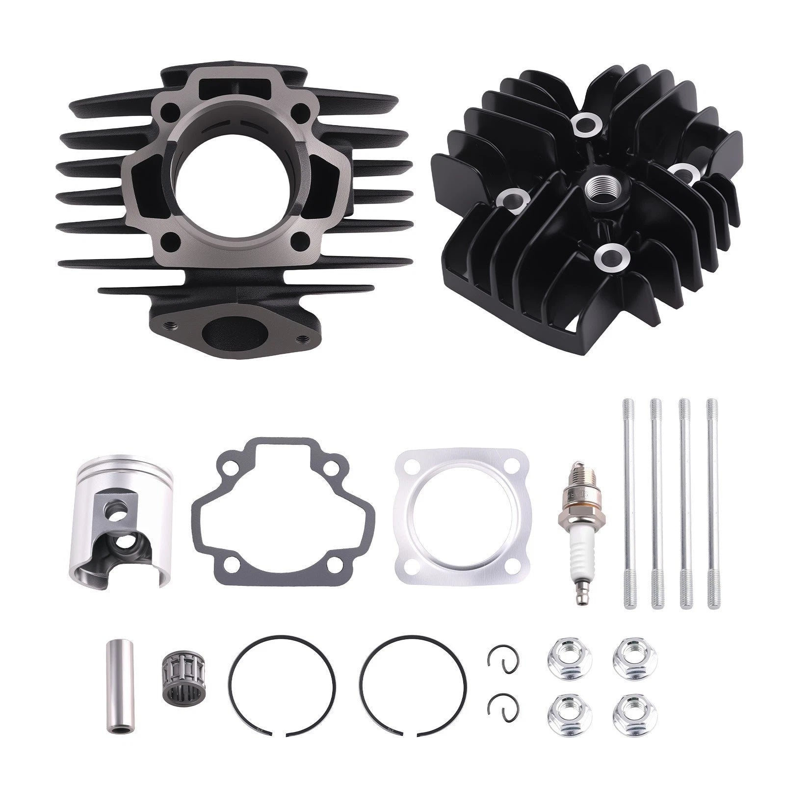 Set of 4 Cylinder Piston Gasket Head Kits for Yamaha PW50 (1981–2009)