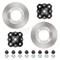 2X Front Wheel Hub w/Rotor for Suzuki Vinson 500 LT-A500F (2002–2003) #54110-38F20