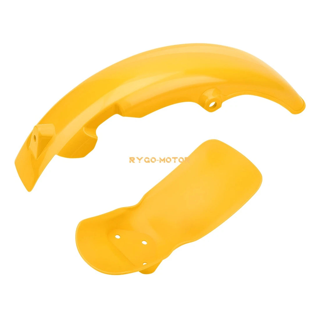 Front and Rear Fenders for Suzuki JR50 (1978–1999) - Yellow